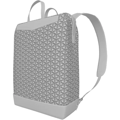 Белый большой рюкзак GOYAD