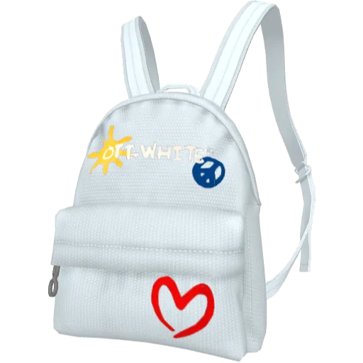 Белый рюкзак Ott-White
