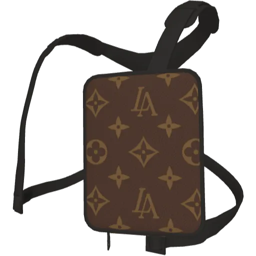 Сумка-кобура LA на плечи коричневый