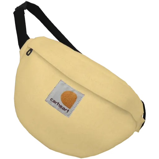 Бежевая сумка Carheat спереди