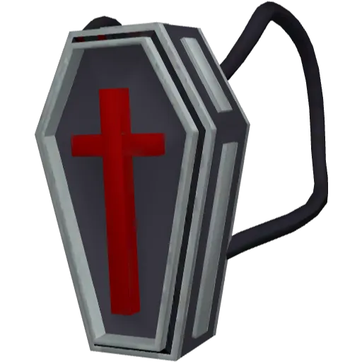 Рюкзак погребение с красным крестом