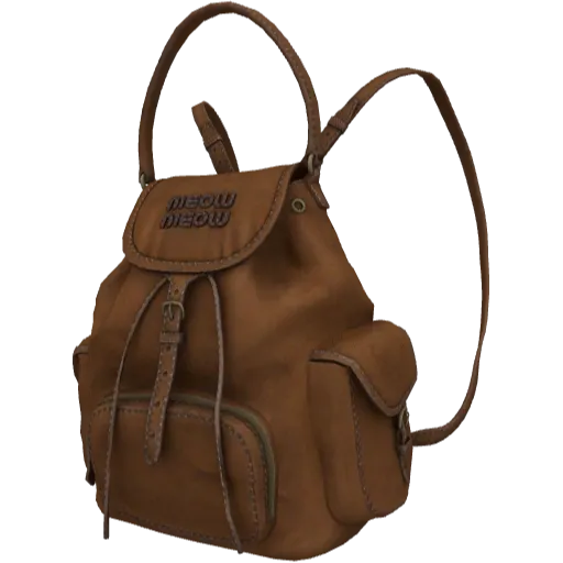 Рыжий рюкзак Meow Meow