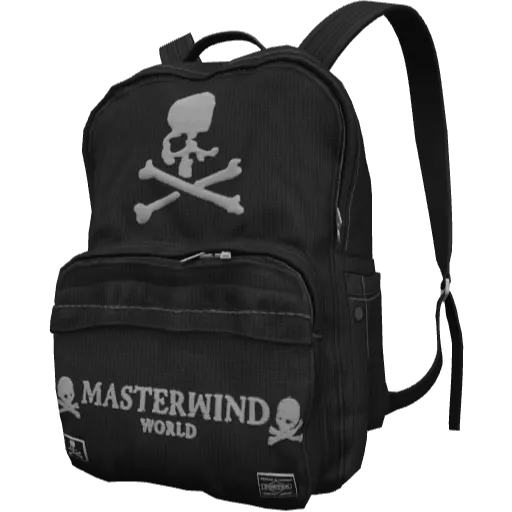 Черный рюкзак Mastermind