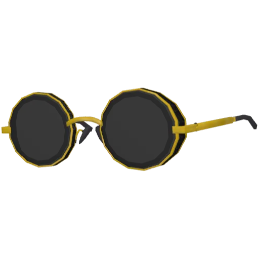 Очки аристократа золотые