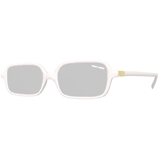 Белые очки Meow Meow